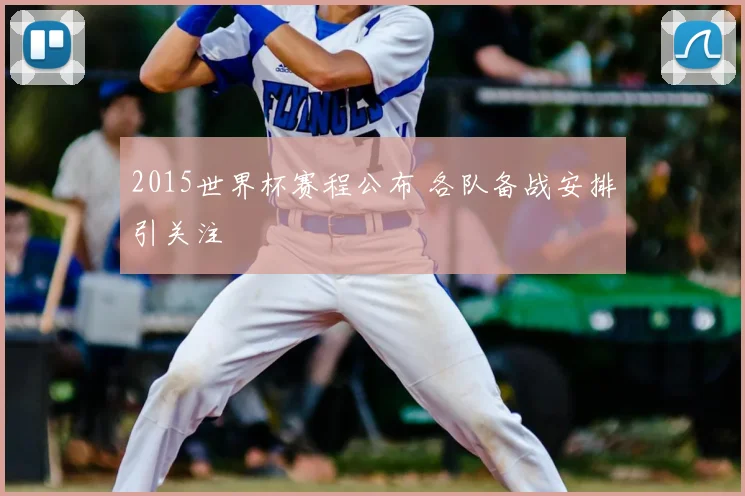 2015世界杯赛程公布 各队备战安排引关注